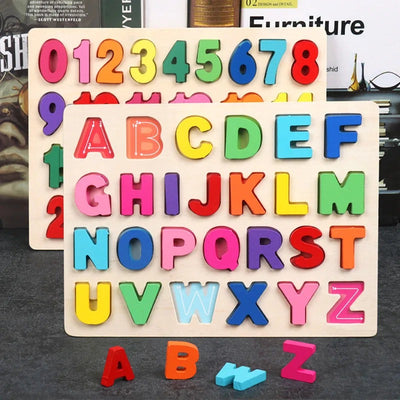 Alphabet Number Toys  - Super Toy Mart