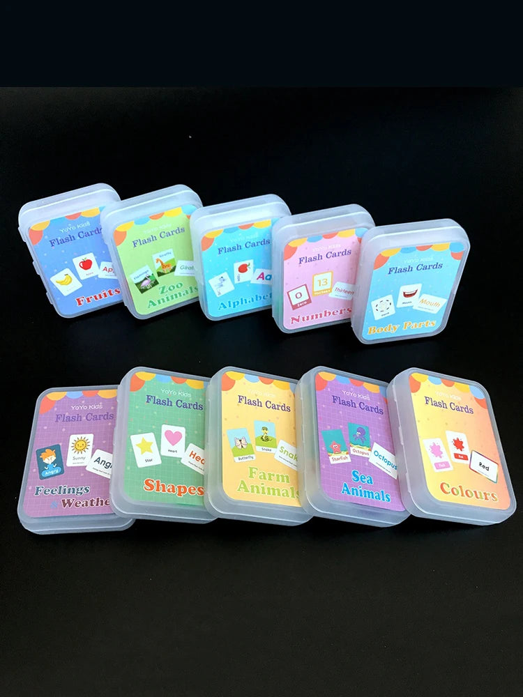 Babies Alphabet Flashcards Learning Matching Games Toys - Super Toy Mart