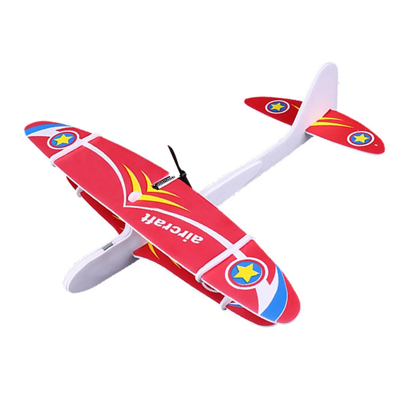 Hand Launch Electric Throwing Foam Glider Plane -Supertoymart