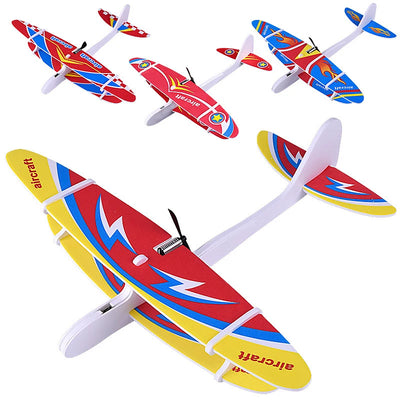 Hand Launch Electric Throwing Foam Glider Plane -Supertoymart