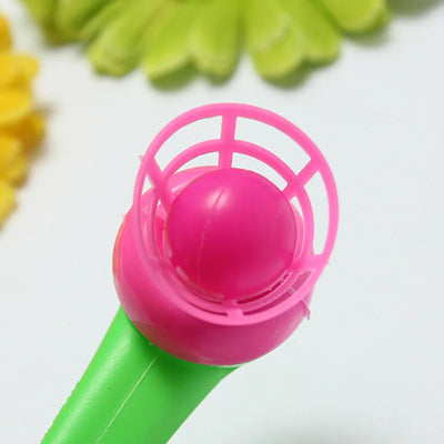 1Pcs New Cute Little Toy Tobacco Pipe Blowing Ball Nostalgia Suspended Ball Classic Childhood Toys Educational Toys For Children