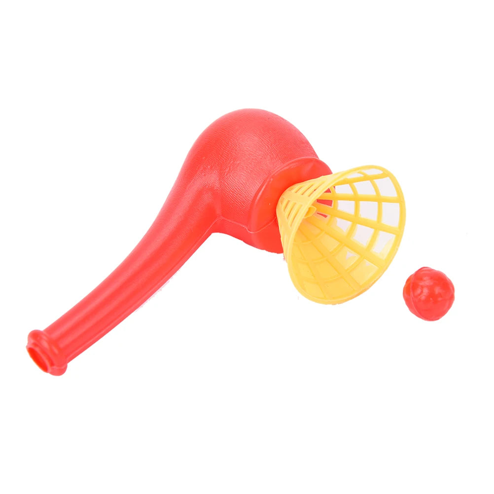 new Cute Little Toy Tobacco Pipe Blowing Ball Nostalgia Suspended Ball Classic Childhood Toys Educational Toys For Children