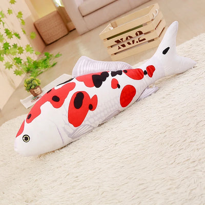 1pc 16/30cm cartoon simulation carp plush toy stuffed soft cute mini Koi fish dolls kawaii finger toys for kids birthday gift