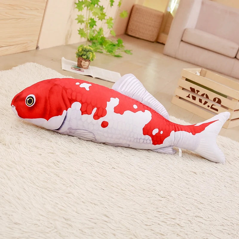 1pc 16/30cm cartoon simulation carp plush toy stuffed soft cute mini Koi fish dolls kawaii finger toys for kids birthday gift