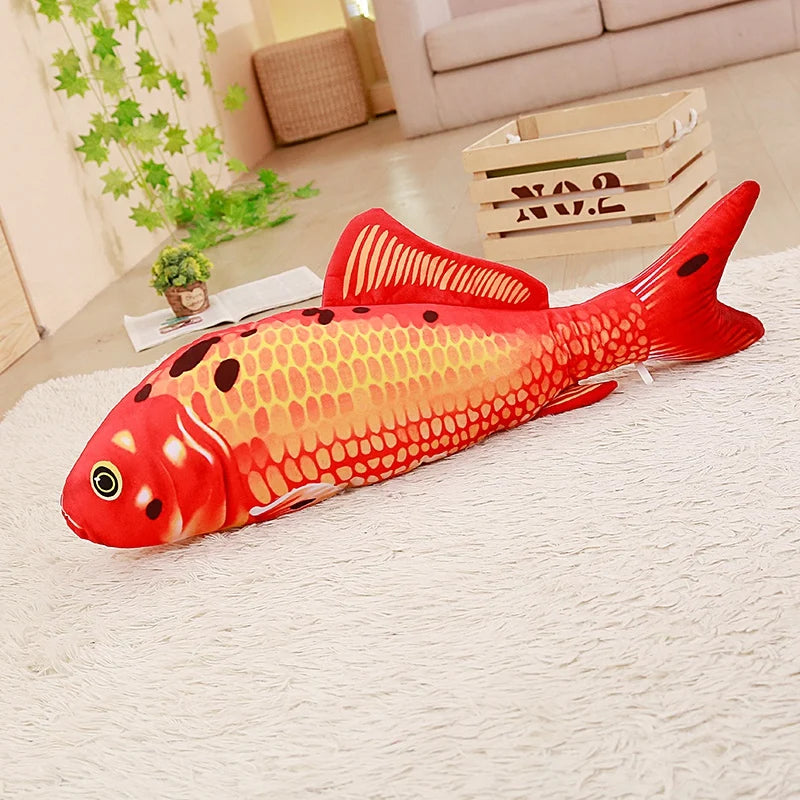 1pc 16/30cm cartoon simulation carp plush toy stuffed soft cute mini Koi fish dolls kawaii finger toys for kids birthday gift