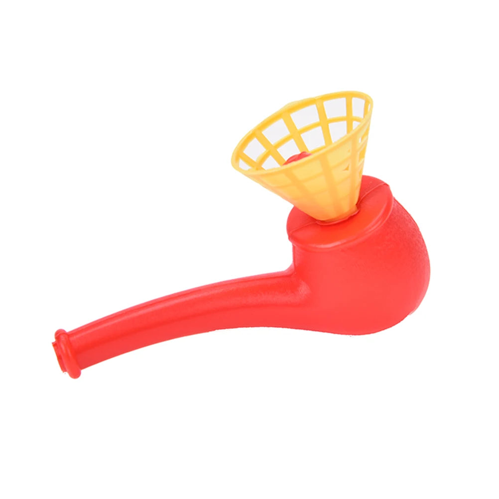 new Cute Little Toy Tobacco Pipe Blowing Ball Nostalgia Suspended Ball Classic Childhood Toys Educational Toys For Children