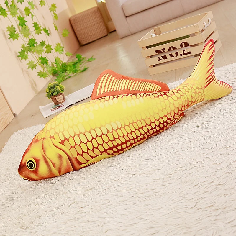 1pc 16/30cm cartoon simulation carp plush toy stuffed soft cute mini Koi fish dolls kawaii finger toys for kids birthday gift