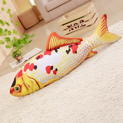 1pc 16/30cm cartoon simulation carp plush toy stuffed soft cute mini Koi fish dolls kawaii finger toys for kids birthday gift