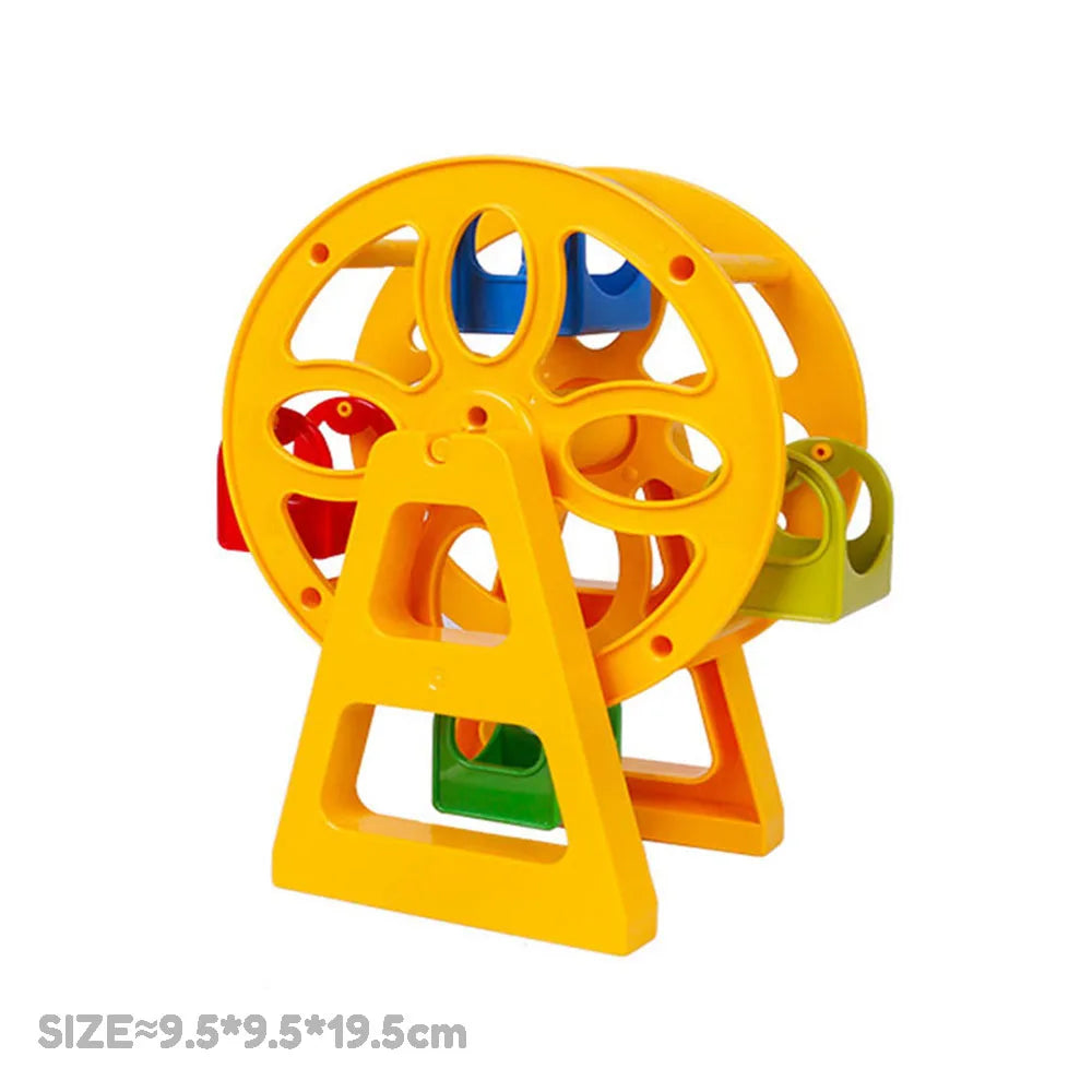 Swing Slide Ferris Wheel Big Size Building Blocks Compatible With Brand Accessories Bricks Toys For Children Kids Gifts