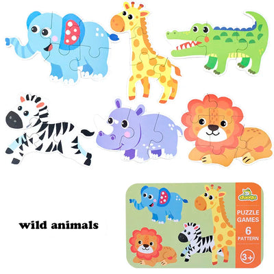 Best Animal Jigsaw Educational Learning Toys - Super Toy Mart