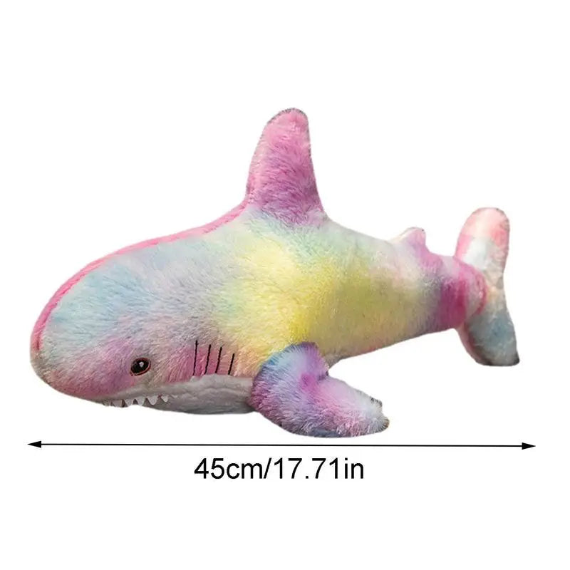 30/45/60cm Cute Shark Plush Toy Soft Stuffed Speelgoed Animal Reading Pillow For Children Birthday Gifts Cushion Doll Gift