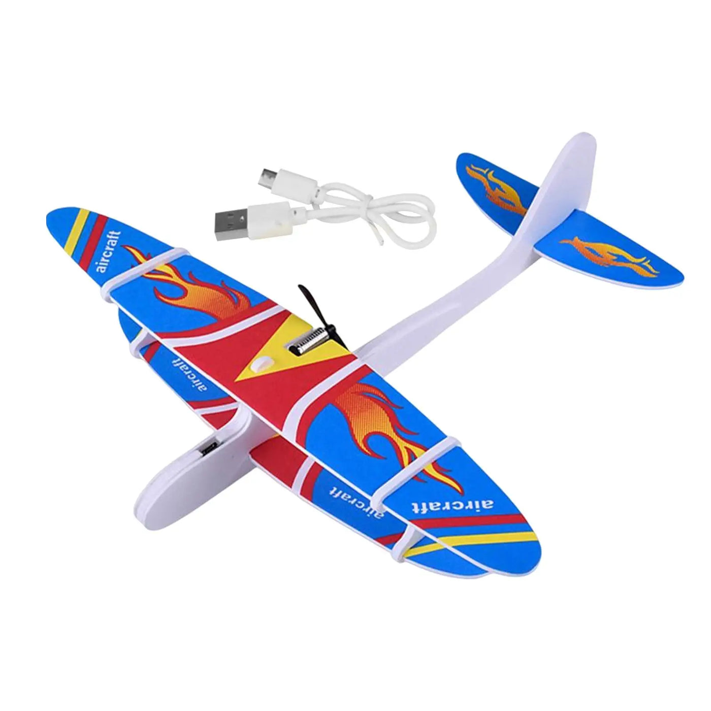 Plane Rechargeable Electric Model Science Educational toys-Supertoymart