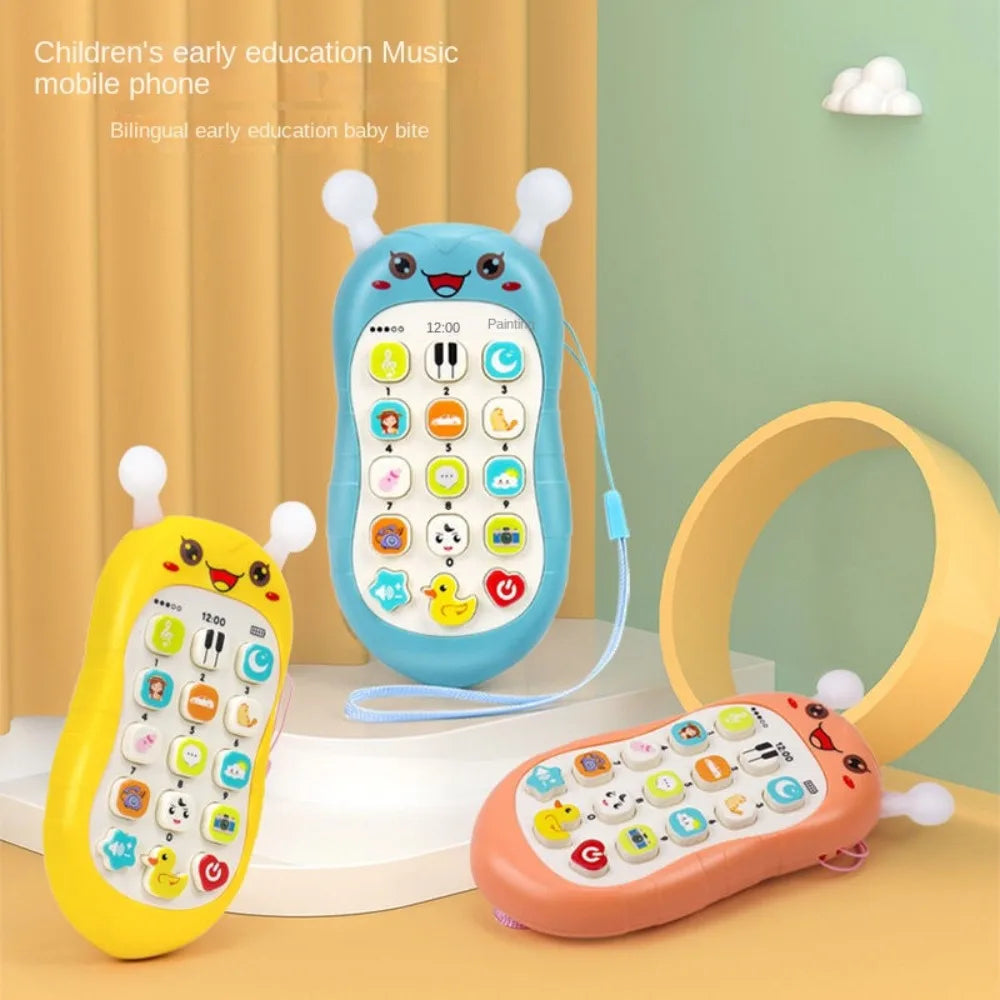 Mobile Phone for Kids Phone Small Phone Toy Musical -Supertoymart