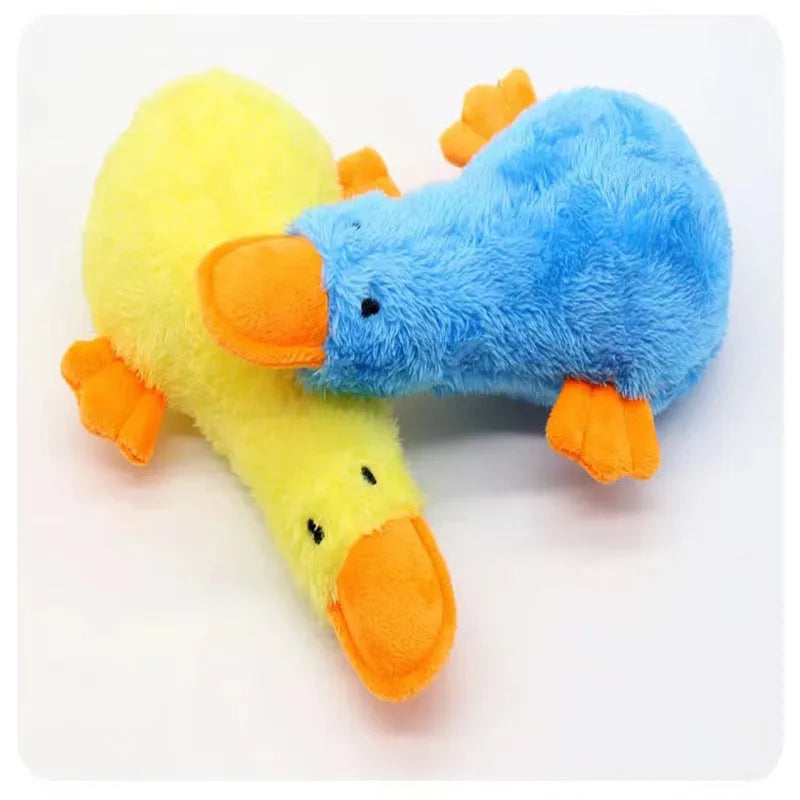 Cute Cat Toys Funny Interactive Plush Duck Cat Toy Mini Teeth Grinding Catnip Toys Kitten Chewing Toy Pets Accessories