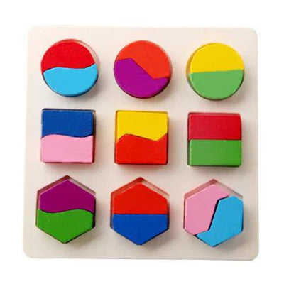 Jigsaw Number Matching Educational Learning Toys - Super Toy Mart