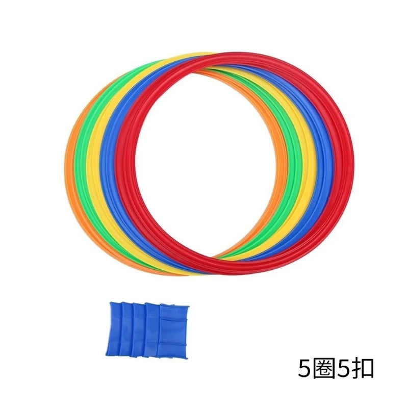 Physical Jumping Hoop Set Toy Children Outdoor Sports Game Funny Birthday Gift