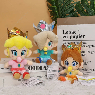 37 Styles Plush Toys Cartoon Yellow Star Fire Flower Princess Peach Toad Goomba Toadette Koopa Mario Classic Game Plush Dolls