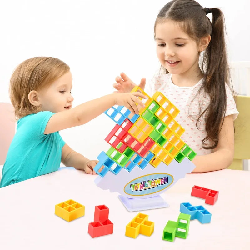 Wooden Building Blocks Educational Learning Toys- Super Toy Mart