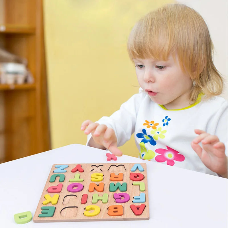 Jigsaw Number Matching Educational Learning Toys - Super Toy Mart