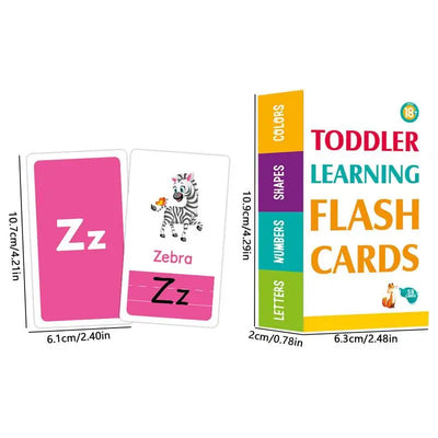 Alphabet Number Slide Flashcard Games - Super Toy Mart