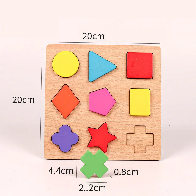 Jigsaw Number Matching Educational Learning Toys - Super Toy Mart