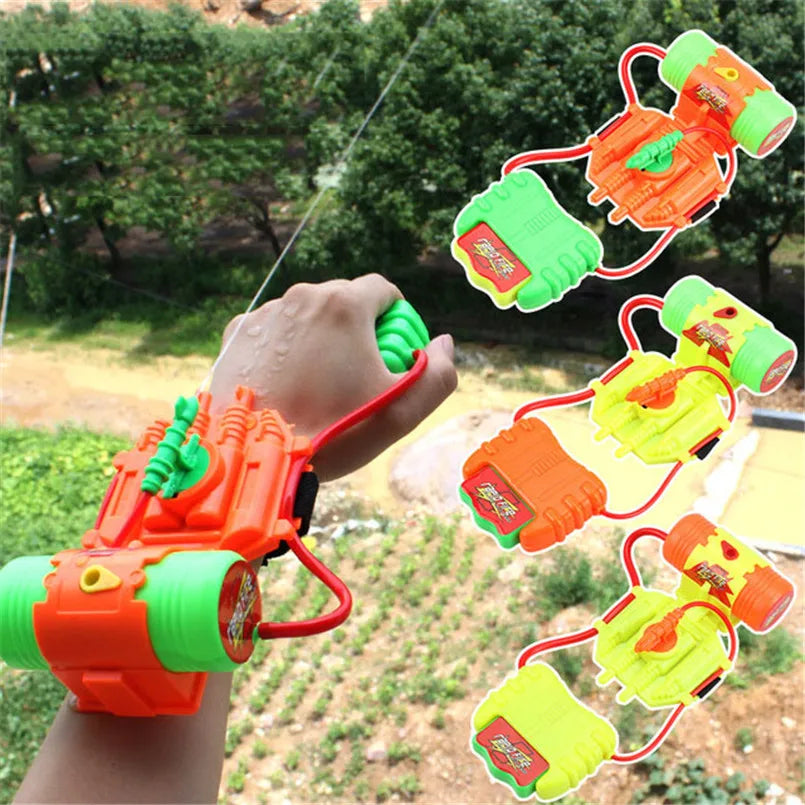 Fun Spray Wrist Hand-held Water Gun Outdoor Toys Summer Beach Play Water Toy Swimming Pool Sports Pistol Gun Weapon Kids Gifts