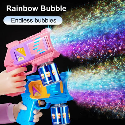 Cartoon Bubbles Blow Machine Guns Toys For Party- Super Toy Mart