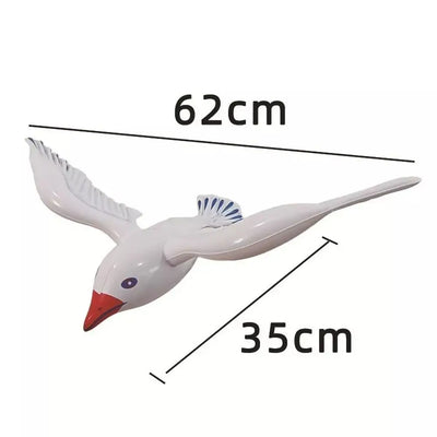 New Lovely Inflatable Seagull Party Decor Pool Sea Gull Balloon Ornaments Beach Gift Sea Birds Balloons