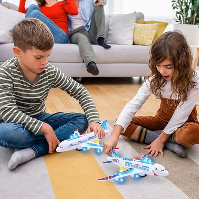 Diy Assembled Plane Model Toy Mini-Supertoymart