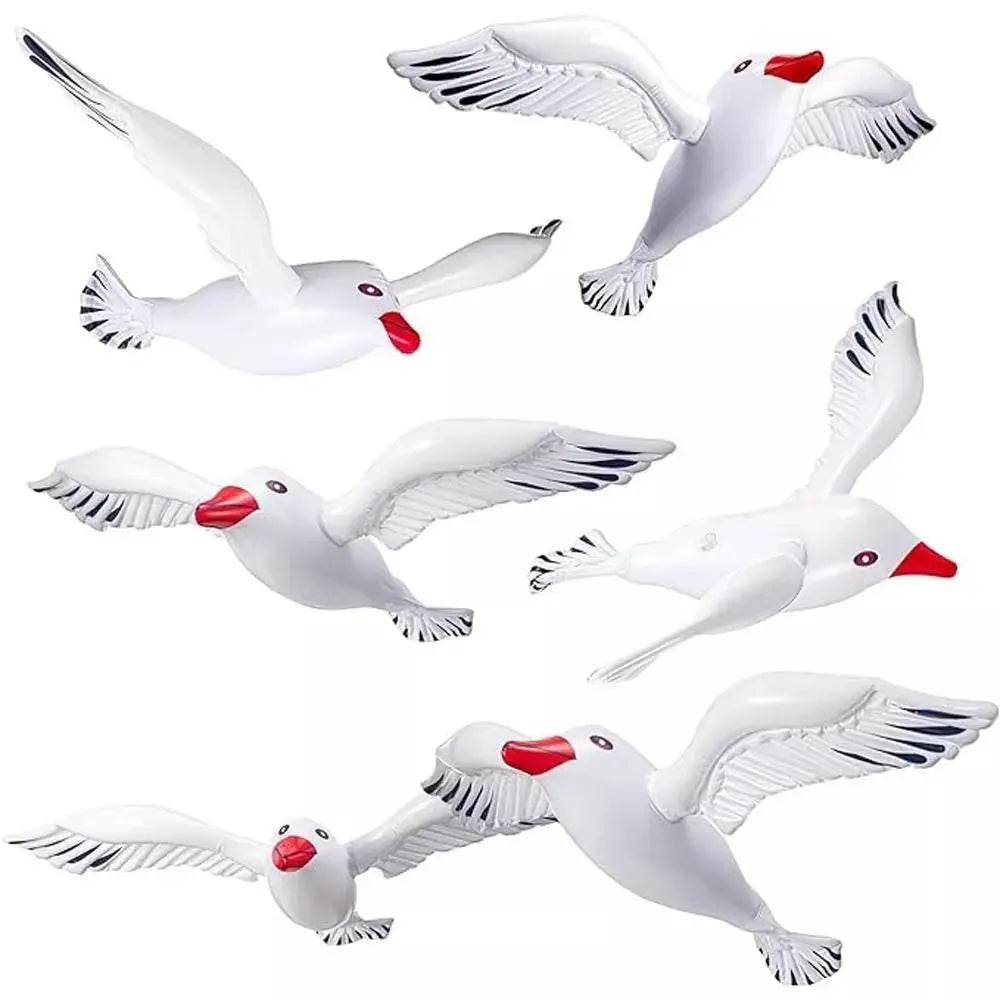 New Lovely Inflatable Seagull Party Decor Pool Sea Gull Balloon Ornaments Beach Gift Sea Birds Balloons