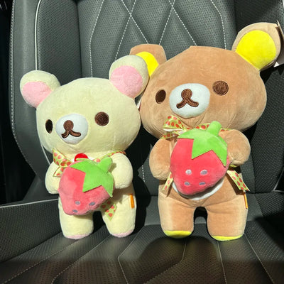 48cm Rilakkuma Plush Teddy Bear Plushies Lovely Animal Kuma Stuffed Doll Kawaii Room Deocr Toys Hobbies Festival Gift for Kids