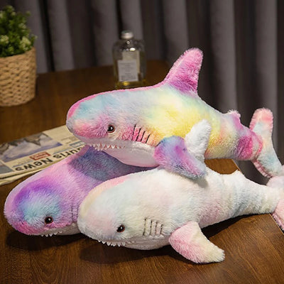 30cm Shark Plush Toy Soft Stuffed Animal Reading Pillow Birthday Gifts Cushion Doll Gift