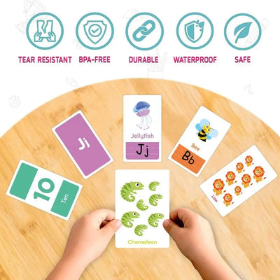 Alphabet Number Slide Flashcard Games - Super Toy Mart