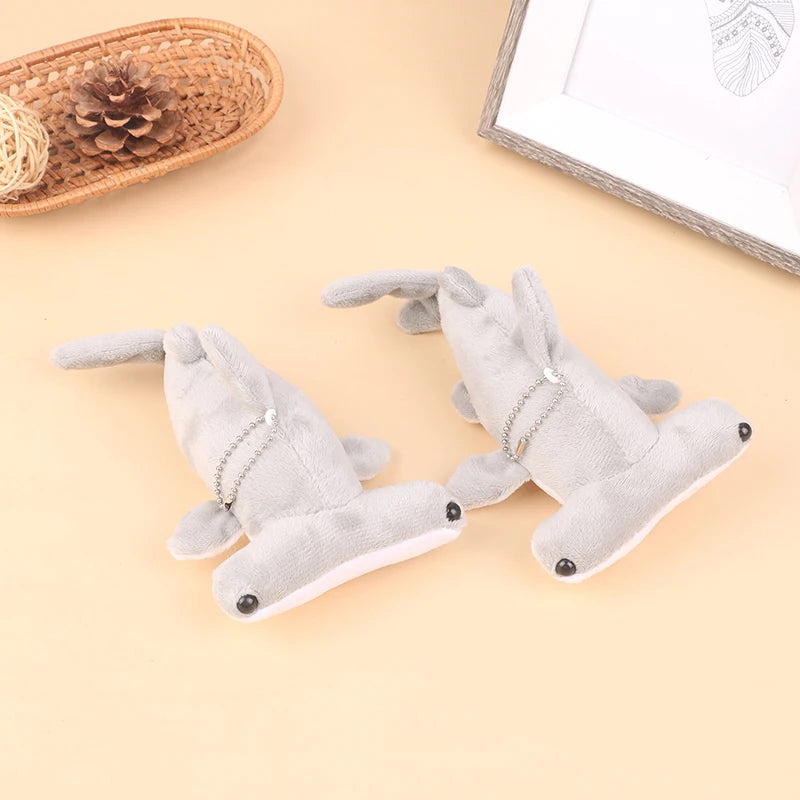 Cute Plush Hammerhead Shark Toy Keychain Soft Stuffed Animal Key Chain For Birthday Gifts Doll Gift For Children 1pc 18cm/20cm