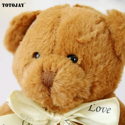 18cm 1pc Cute Bear Dolls Lovely Teddy Bear Stuffed Toy Soft Bear Toy Boys Girls Birthday Brinquedos Wedding Gifts