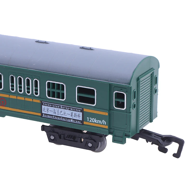 Train Track Cargo Car Carriage Wagons Models Guage Accessories DIY Toy Classic Electric Trains Rail King Railway Trian Track Set