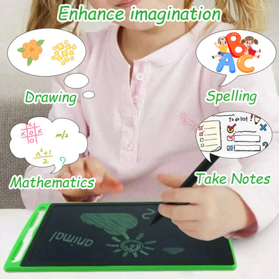 Lcd Writing Tablet Pad Memo Kids Drawing Board -Supertoymart