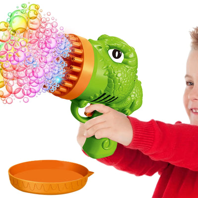 Battery Operated Bubbles Light Machine Nail Guns Toys- Super Toy Mart