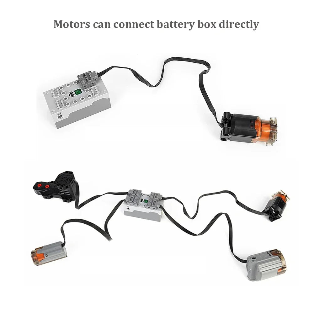 Remote Control Lithium Motor MOC Technology Machinery-Supertoymart