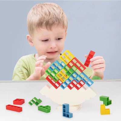 Wooden Building Blocks Educational Learning Toys- Super Toy Mart