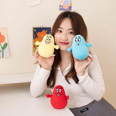 Cartoon Barbapapa Plush Toys Soft Stuffed Dolls For Baby Kids Comfort Soft Gift Toys Home Decora Girls Children Birthday Gifts