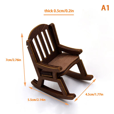 Rocking Chairs & Mini Benches & Chairs & Tables - Supertoymart