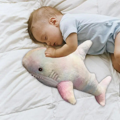 30/45/60cm Cute Shark Plush Toy Soft Stuffed Speelgoed Animal Reading Pillow For Children Birthday Gifts Cushion Doll Gift