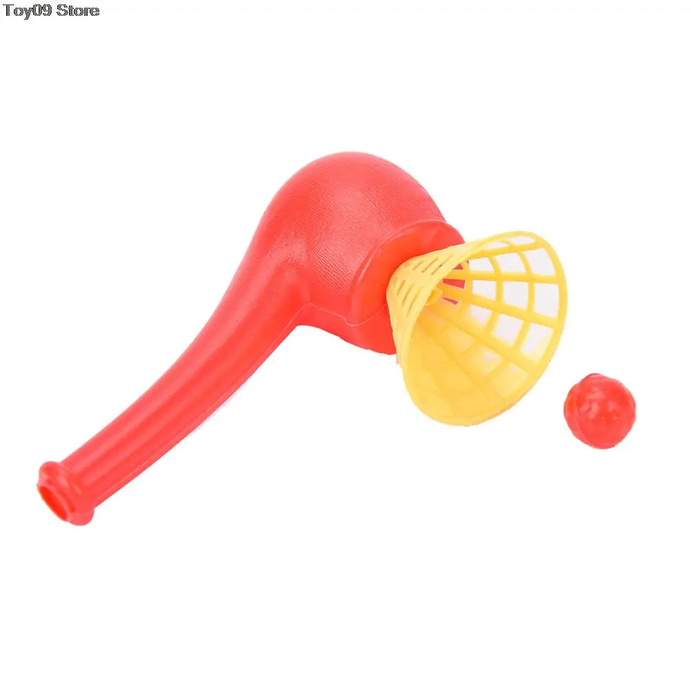 1Pc Fun Blow Pipe Blow Ball Rod Board Game for Children Balance Training Floating Blowing Ball Board Game Family Kids Toy