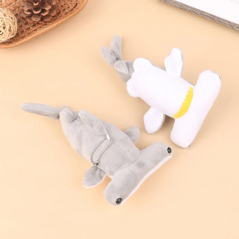 Cute Plush Hammerhead Shark Toy Keychain Soft Stuffed Animal Key Chain For Birthday Gifts Doll Gift For Children 1pc 18cm/20cm