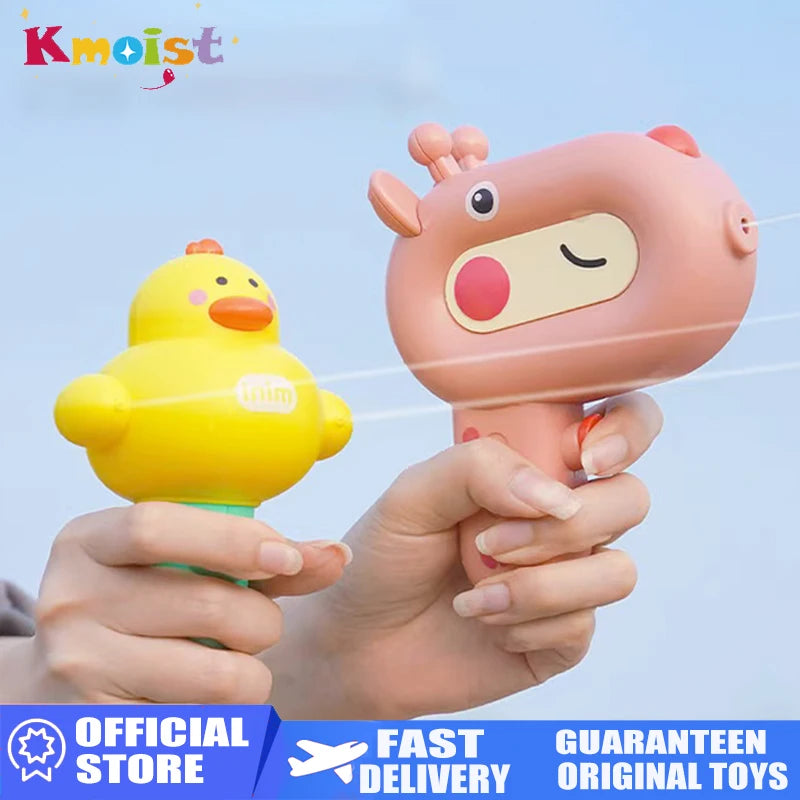 Water Gun Children's Cartoon Blow-Water Small Spray Toy Summer Outdoor Swimming Party Toys for Boys Girl Baby Bath Kids Gifts