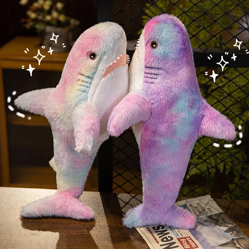 30cm Shark Plush Toy Soft Stuffed Animal Reading Pillow Birthday Gifts Cushion Doll Gift