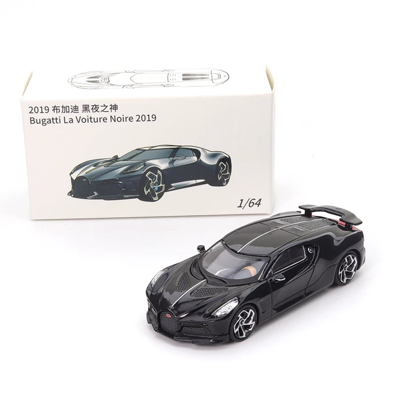 JKM1/64 Bugatti La Voitrue 2019  Alloy Die-casting Car Model Furnishings Brinquedos Kids Xmas Gift Toys for Boys