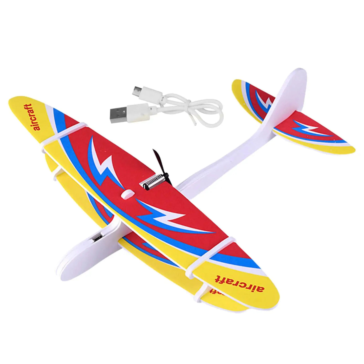 Plane Rechargeable Electric Model Science Educational toys-Supertoymart