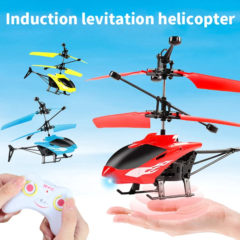 Hot sale 1PC Suspension RC Helicopter Drop-resistant Induction Suspension Aircraft Toys Kids Toy Gift for Kid